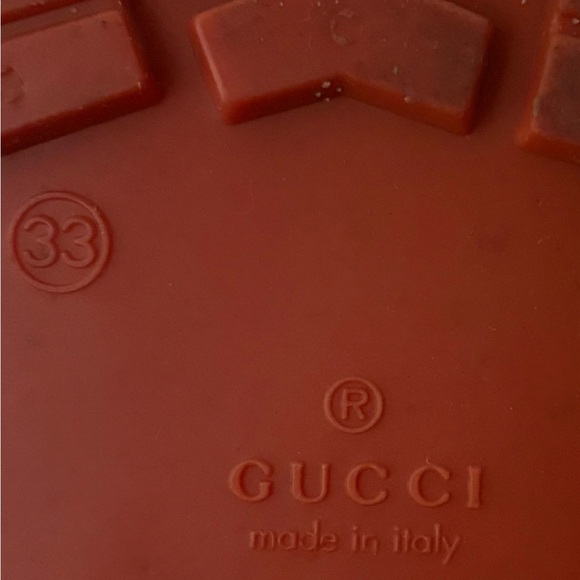Gucci Monogram Rain Boots with Multicolor
